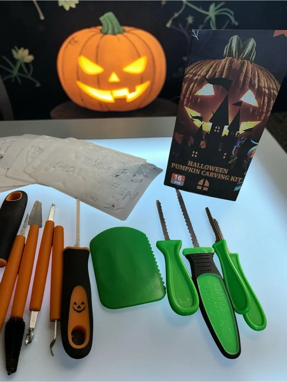 HUGE Halloween Pumpkin Carving Bundle — Everything Shown Included!